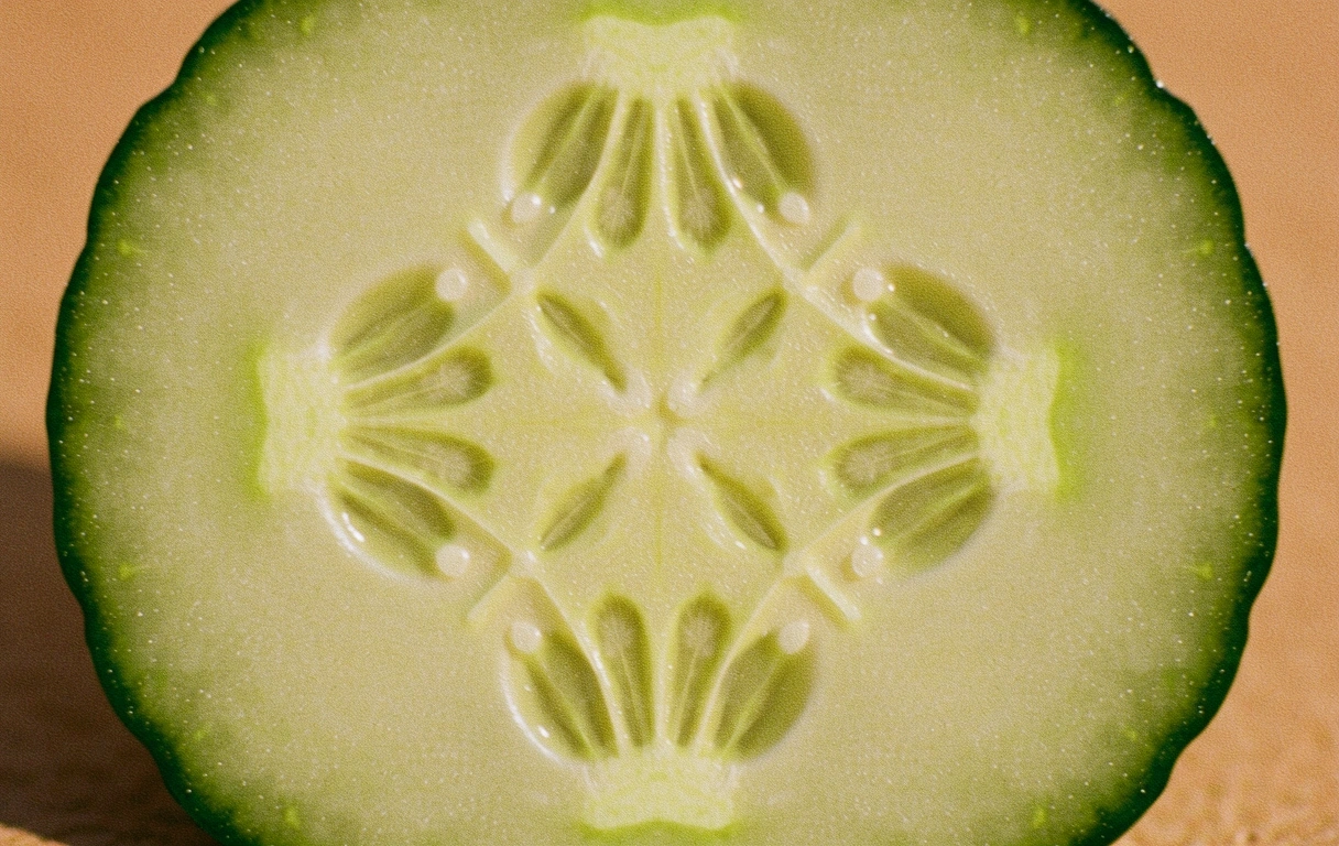 Textură macro castravete